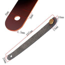 2pcs PU Leather Strap Button Extender Neck Strap Hook for Acoustic Guitar