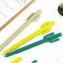 Plastic Novelty Cactus Fine Stick Ballpoint Pen black Ink,Pack of 2,Color R J3B6