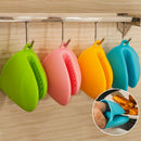 Silicone Kitchen Glove Oven Pot Holder Heat Resistant Mit Beauty BBQ Baking U6J6