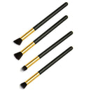 4pcs Pro Foundation Blush Blending Eyeshadow Makeup Brush Cosmetics Small