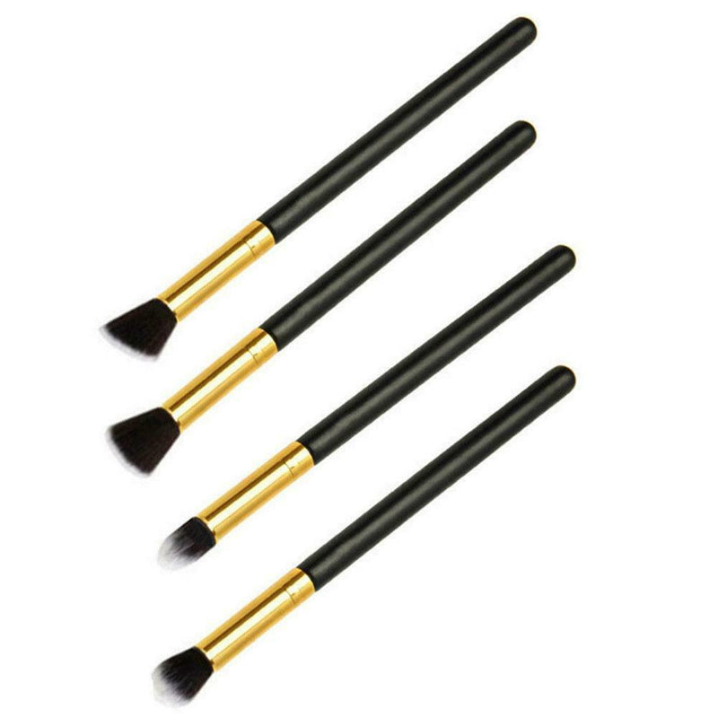 4pcs Pro Foundation Blush Blending Eyeshadow Makeup Brush Cosmetics Small