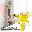 Multifunctional Handheld Clean-Cut Edger Roller Paint Brush for Home Wall