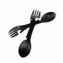 Multi-Function Fork Spoon Bottle Opener Can Opener Outdoor Camping Portable Z9Q4