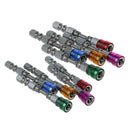 10 Pcs 65mm Magnetic Plasterboard Drywall Screwdriver Tools Hex Shank Screw H0R9