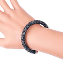 Crystal Cuff Bracelet Opening Bangles Women Girl Fashion Charm Jewelry Gift