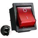 Generator Stop Run Switch 2Pin 250V/20A 125V AC Wen Power Pro Rocker Switch Tool