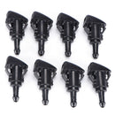 2PCS Windshield Washer Wiper Fan-Shaped Water Spray Nozzle Dodge Charger RamA3C