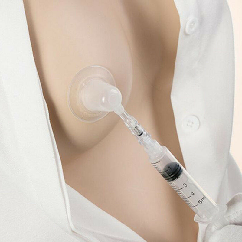 Nipple Aspirator Puller Nipples Correction for Flat Inverted Nipples -Double