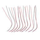 10Pcs Mini Micro PH 2.0mm JST 2-Pin Male Connector Plug Wires Cables 200mm BX