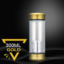 300Ml Glass Water Bottle with Loose Leaf Tea Strainer Tea Infuser Double WalF7Y7