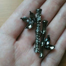 Bamboo Leaf Brooches For Women Brooch Wedding Bouquet Pins Coat Dress Jewel
