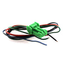 12V Blue 2LED Car Replacement 2 Way ON-OFF Push Button LED Light Switch