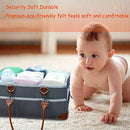 Baby Diaper Caddy Organizers,Nursery Diaper Tote Bag,Large Portable Car Tra