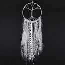 DIY Dream Catcher Feathers Light String Wall Hanging Ornament Home Decor