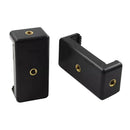 2Pieces Black 5.5-8cm Mobilephone Tripod Adapter Clip Clamp High Quality