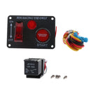 Universal Racing Car LED Toggle Ignition Switch Panel Engine Start Push Button