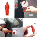 Vehicle Vinyl Application Tool Kit Edged Fold Squeegee Flexible Micro-Squee