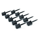 10X/lot Plastic black Outdoor Archery Hunting Shooting Target Nail Pin Fixed  OZ