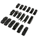 18 PCS 8 in One 70mm*20mm Multifunctional Car & Truck Windshield Wiper Blade