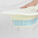 Foldable Sitz Bath Tub with Flusherfor Hemorrhoids Postpartum Post-Episiotomy
