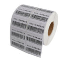 3000pcs 50x30mm Self  Supermarket Double Row Address Label Thermal Paper