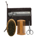 Professional Cutting Scissors Beard Brush and Lice Comb for MenÃ¯Â¼Å’Great for