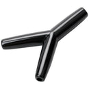 Y-shape Aquarium Tank Hose Coupling 4mm Diameter Air Line Connector 20pcs