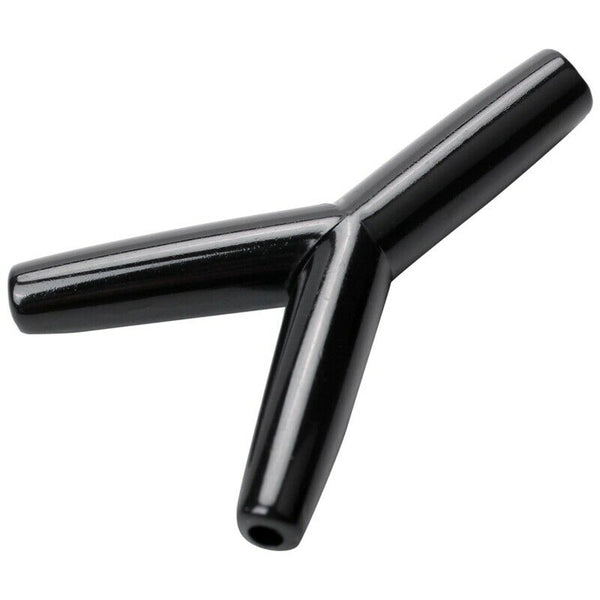 Y-shape Aquarium Tank Hose Coupling 4mm Diameter Air Line Connector 20pcs