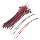 20 Pairs JST 1.25 2Pin Female & Male Battery Connector plug with Wire Cable R4V5