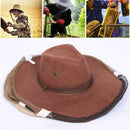 Beekeeping Beekeepers Cowboy Hat Mosquito Bee Insect Protect Head Face Net P7S4