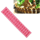 Silicone DIY Fence mold Cake Baking Tools chocolate fondant mold decorating