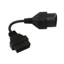17 Pin to 16 Pin Cable OBDII OBD2 Cable Diagnostic Adapter Connector For Mazda