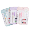 Novelty Ink Pens Gel Pen W/6 Color Fitting Ink School Office Stationery