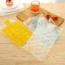 10pcs Clear Disposable Bag Ice Cube Bags Fridge Freezer Plastic Cubes Maker C2I1