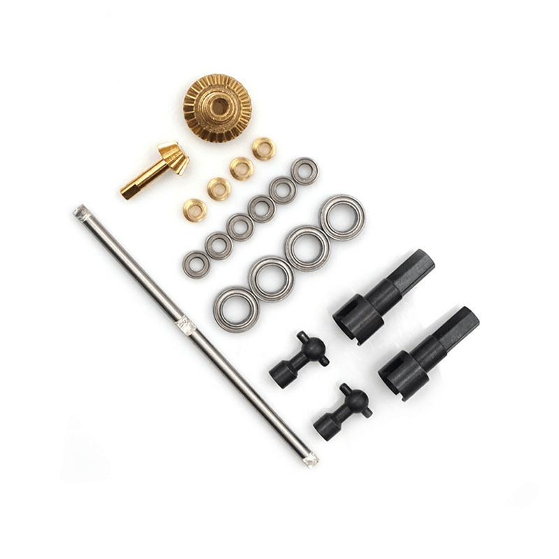 Replacement Metal Front Axle Gear For WPL B14 B14K B16 B36 B36K C24 C24K DIY