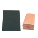 Wooden Radius Sanding Block w/ Black Guitar Abrasive Paper Luthier Tool 9.5