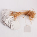 100pc Waterproof Strip Line Gardening Label Sign Plant Hanging Tag Set