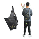 Archery Hunting Arrow Back Quiver Shoulder Bag Pouch Pocket Holder for Outdoor