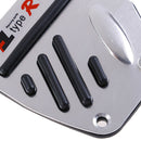 3PCS Non slip Manual Transmission MT CAR TRUCK CHROME PEDAL Foot PAD COVER  OZ