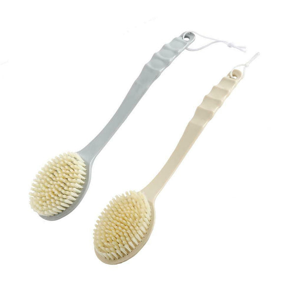 Soft Bristle Bath Brush Long Handle Scrubber Body Massage Shower Brushes A#S