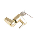 Trailer Hitch Coupler Small Lock Zinc Alloy 1/4 Inch Pretty C5G4 K4Z5
