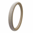 Luxury Crystal Diamond Car Steering Wheel Cover with PU Leather Bling Bling P8H5
