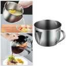 Kitchen Cooking Stainless Steel Oil Soup Separator Strainer Pot L1A0