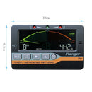 Flanger Instrument Tuner Metronome and Tone Generator 3 in 1 for All Instru K5H6