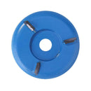 3 Teeth Plane Wood Carving Disc Polishing Grinding Tool Milling Cutter