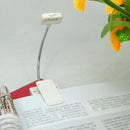 Solar LED Clip-on Bedside Table Lamp Eye-caring Reading Studying Light