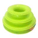 Pet Toys Cat Crazy Ball Disk Interactive Amusement Plate Turntable (Green)