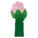 Golf Wood Driver Head Cover Protection Headcover - Pink Rose Flower Shape
