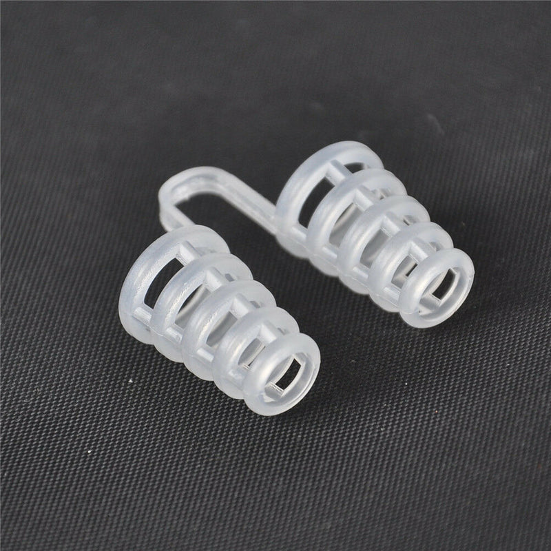 Useful Silicone Anti Snore Nasal Dilators Stop Snoring NoseClip Sleep ApneaAi Dz