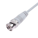 60cm DC Male Adapter+BNC 3Pin Wire Male Connector Cable for Security Camera